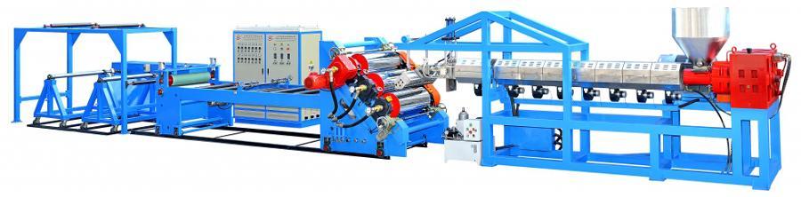 Plastic Sheet, Inclined 3-Rolled Plastic Sheet Extrusion Line